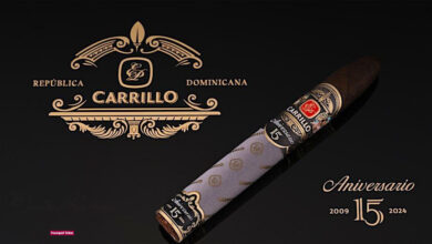 E.P. Carrillo 15 Year Anniversary Cigar به سمت مغازه های سیگار فروشی در راه است