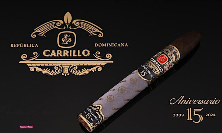 E.P. Carrillo 15 Year Anniversary Cigar به سمت مغازه های سیگار فروشی در راه است