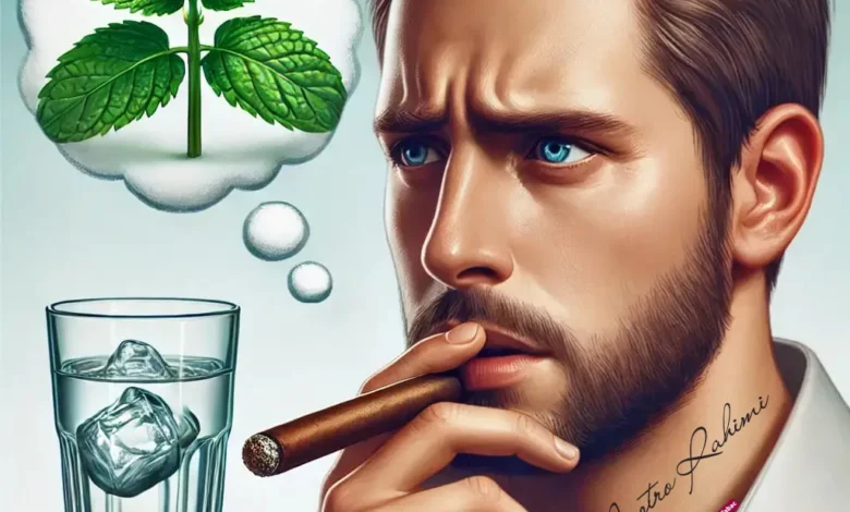 رفع بوی بد دهان ناشی از سیگار برگ: راهکارهای عملی و علمی رفع بوی بد دهان ناشی از سیگار برگ