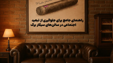  منشور نانوشتهٔ دنیای تدخین : راهنمای جامع برای جلوگیری از تبعید اجتماعی در سالن‌های سیگار برگ