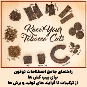 راهنمای جامع اصطلاحات توتون برای پیپ کش ها : از ترکیبات تا فرآیند های تولید و برش ها