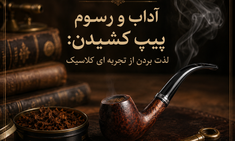 آداب و رسوم پیپ کشیدن: لذت بردن از تجربه ای کلاسیک